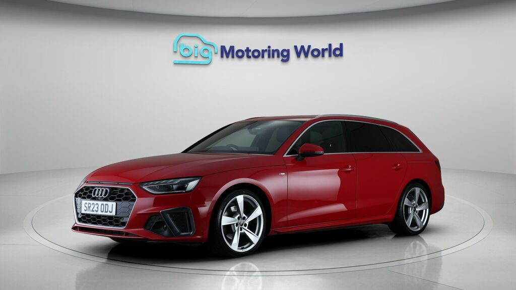 Audi A4 Avant S Line SR23ODJ Red #3