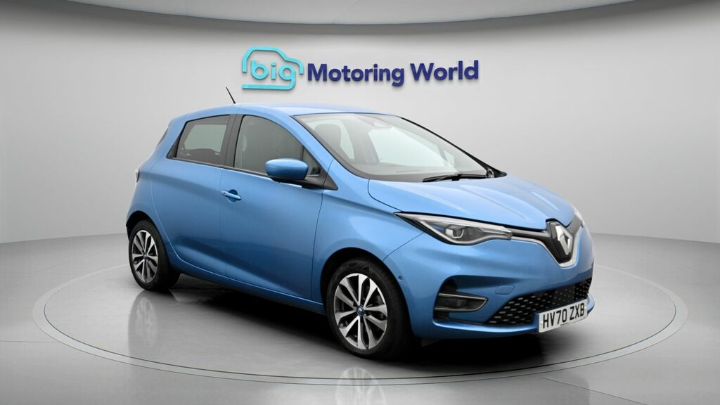 Renault Zoe Gt Line Blue