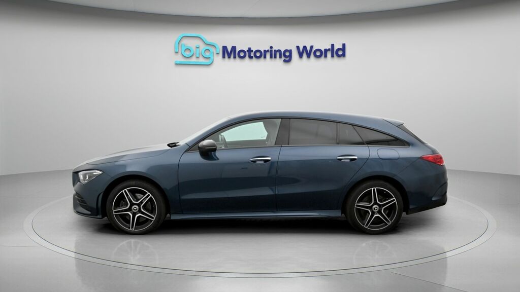 Mercedes-Benz CLA Class Amg Line FY72ZZX Blue #4