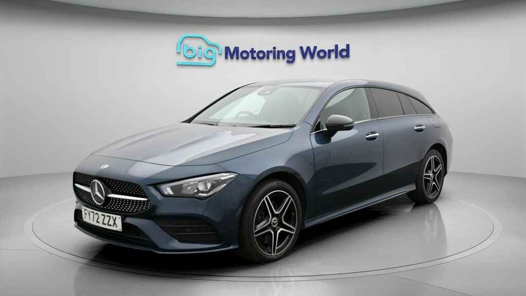 Mercedes-Benz CLA Class Amg Line FY72ZZX Blue #3