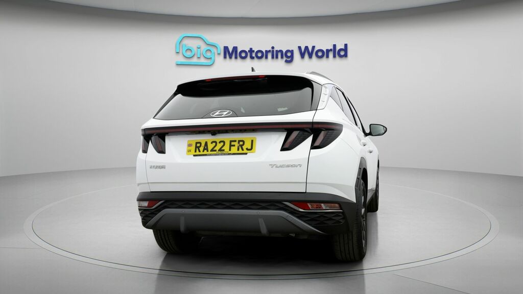 Hyundai Tucson Premium White #6