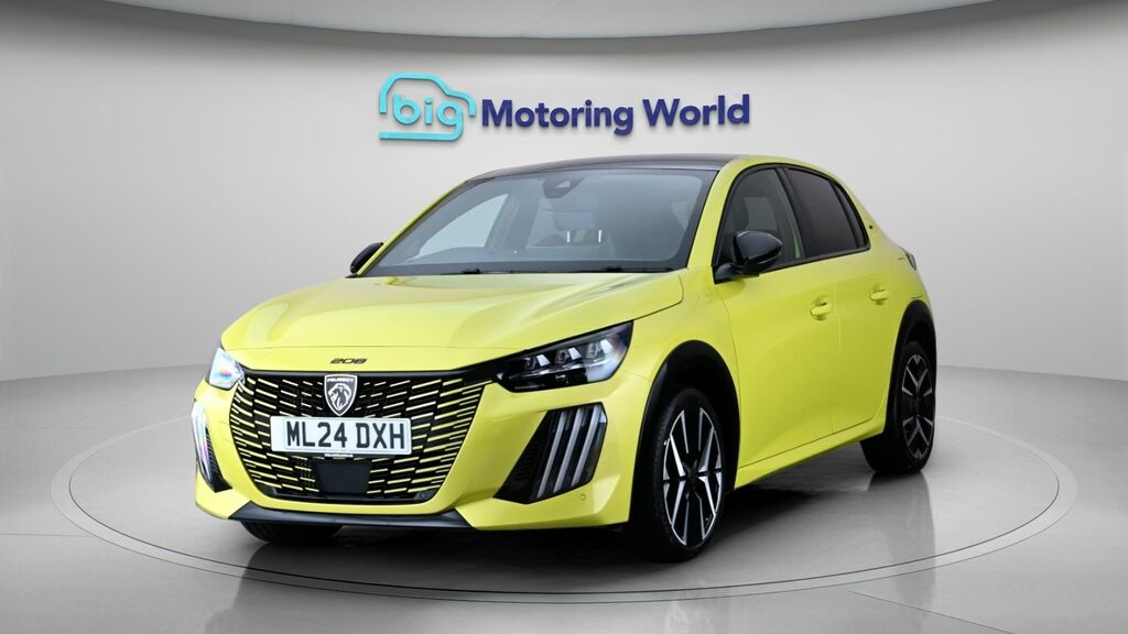 Peugeot 208 Gt ML24DXH Yellow #3
