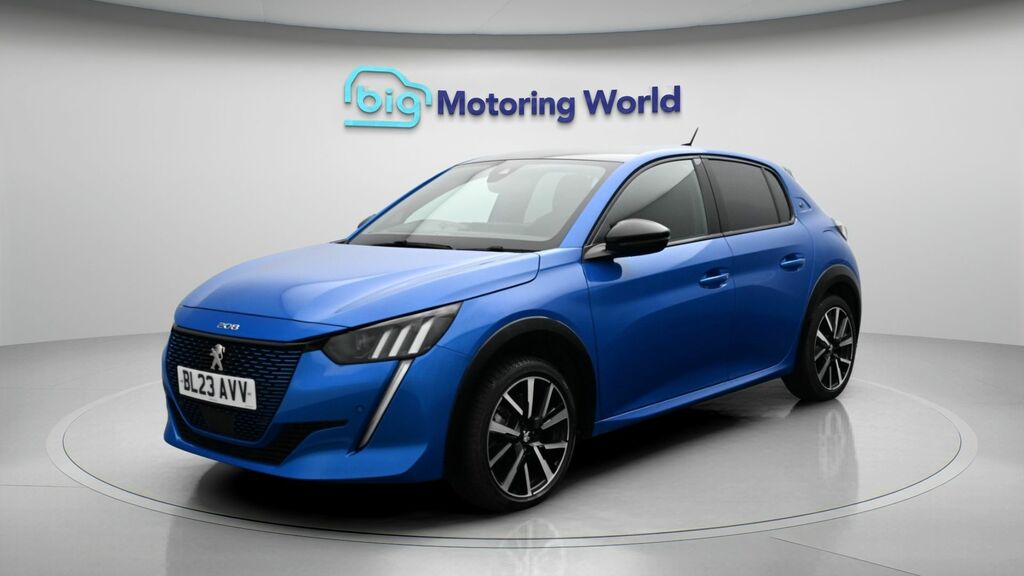 Peugeot e-208 Gt Blue #3