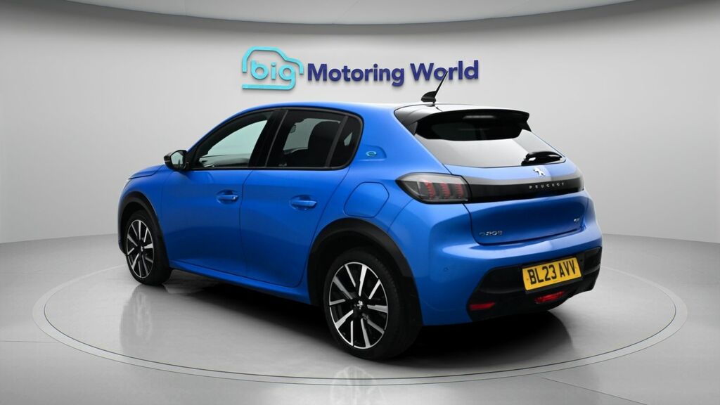 Peugeot e-208 Gt Blue #5