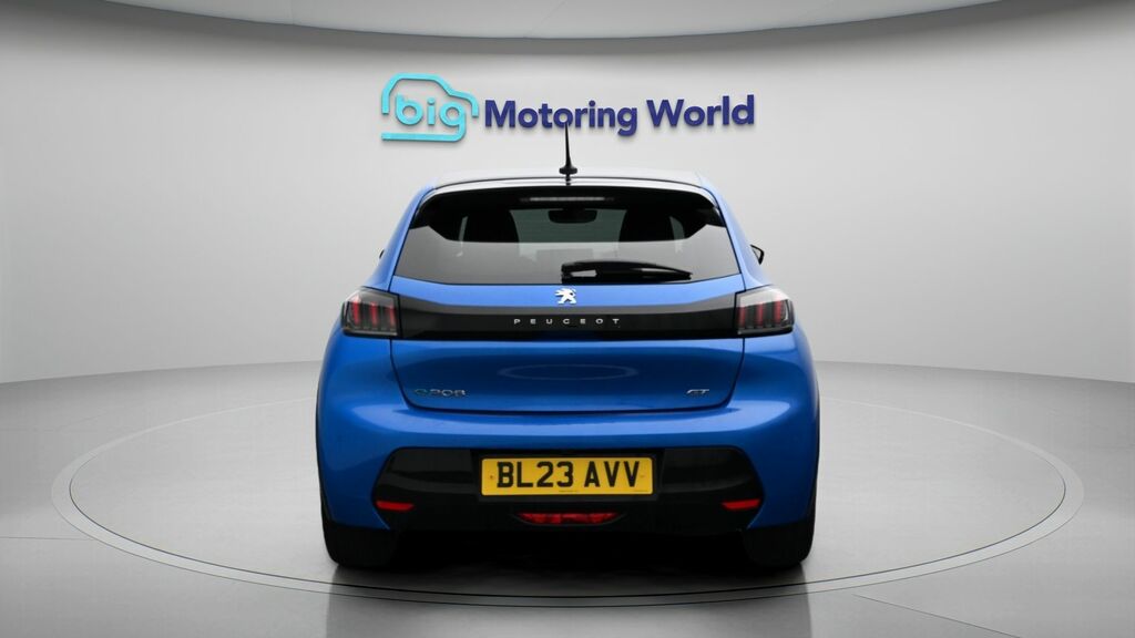 Peugeot e-208 Gt Blue #6