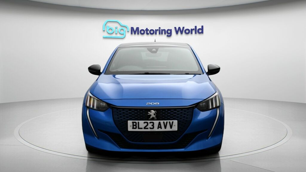Peugeot e-208 Gt Blue #2