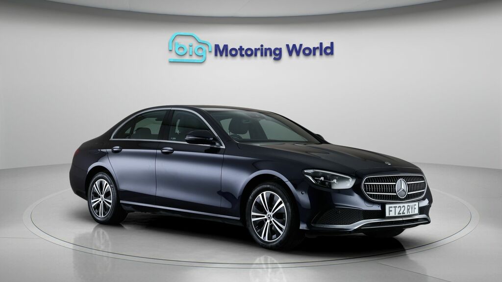 Mercedes-Benz E Class Sport Blue