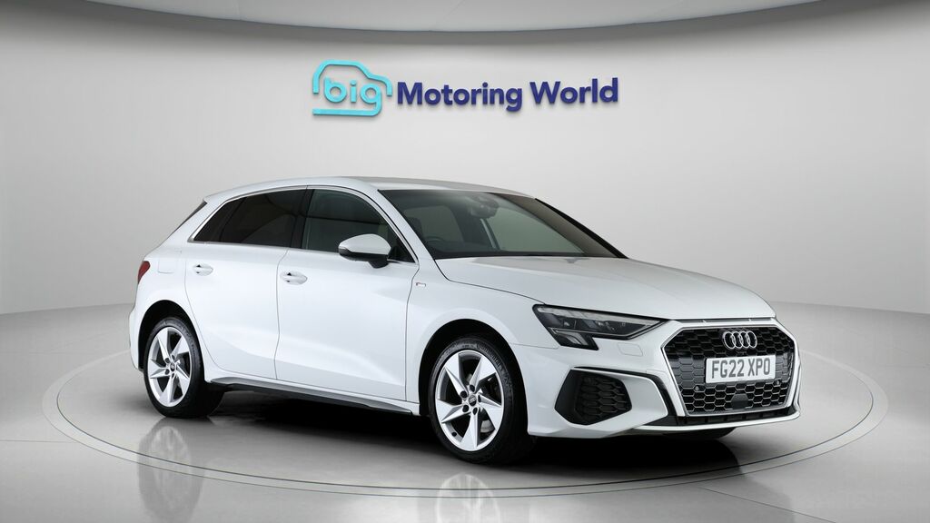 Audi A3 S Line White