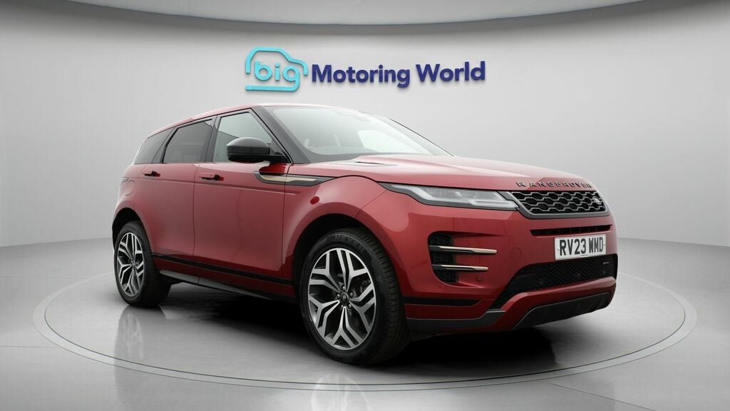 Land Rover Range Rover Evoque R-dynamic Se RV23WMD Red