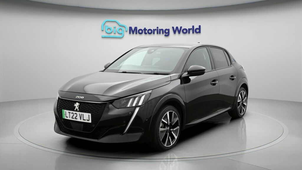 Peugeot e-208 Gt Premium LT22VLJ Black #3