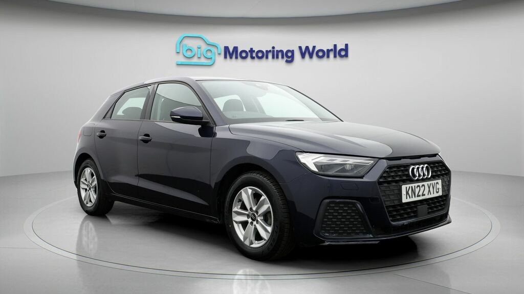 Audi A1 Technik Blue