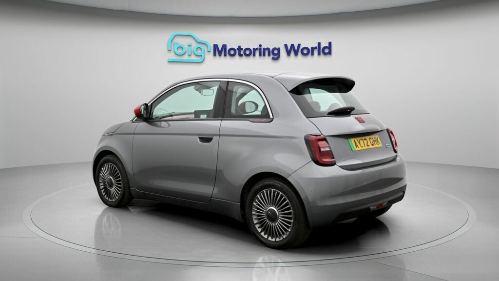 Fiat 500E Red Grey #5