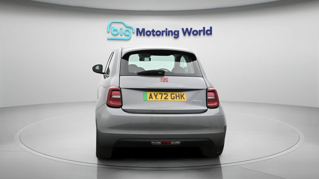 Fiat 500E Red Grey #6