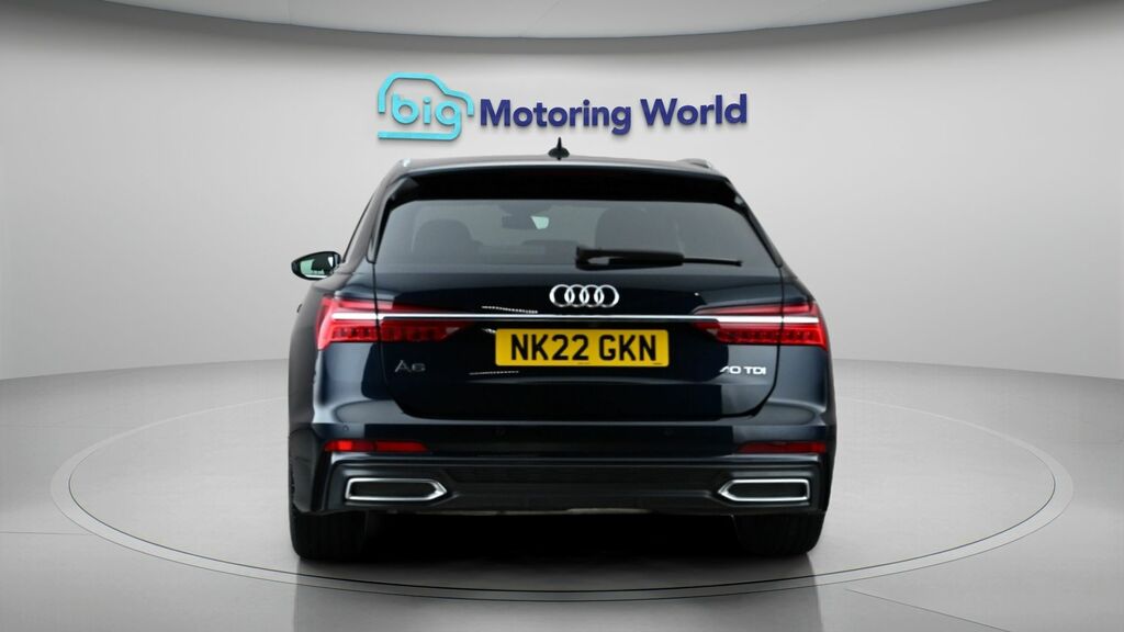 Audi A6 Avant S Line NK22GKN Blue #6