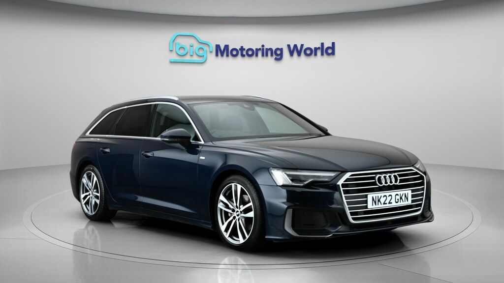 Audi A6 Avant S Line Blue