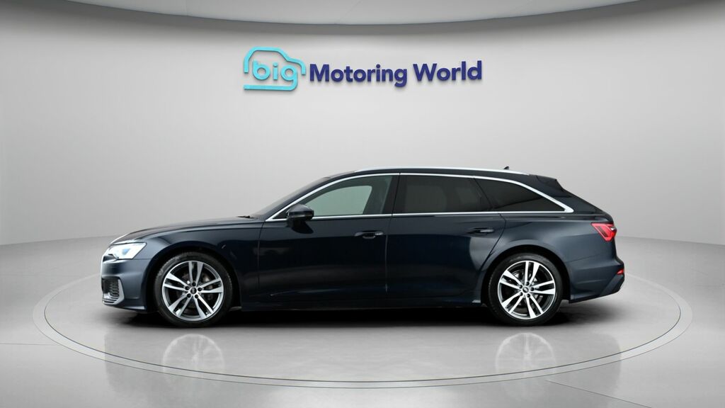 Audi A6 Avant S Line NK22GKN Blue #4
