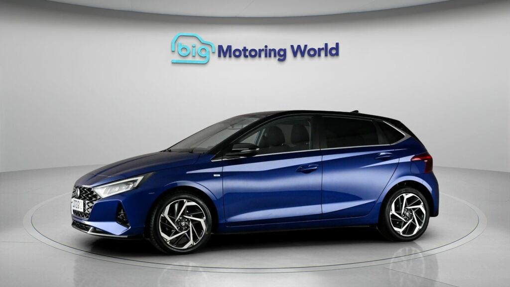 Hyundai I20 Ultimate LO72GYZ Blue #4