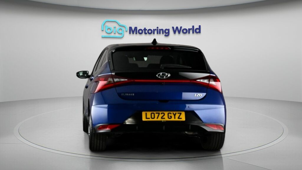 Hyundai I20 Ultimate LO72GYZ Blue #6