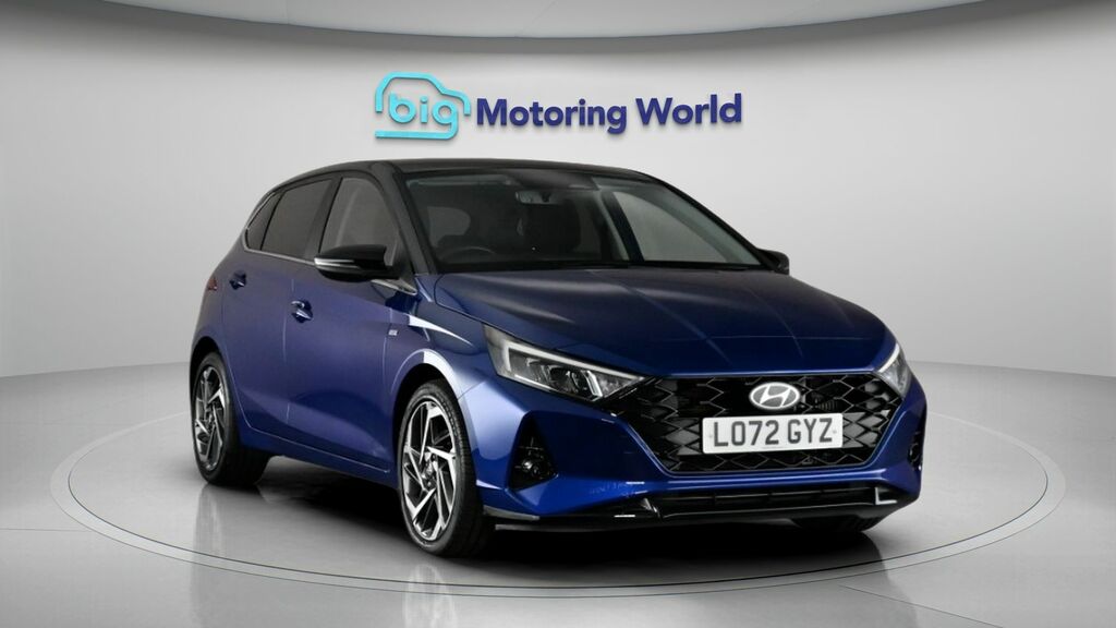 Hyundai I20 Ultimate LO72GYZ Blue #2