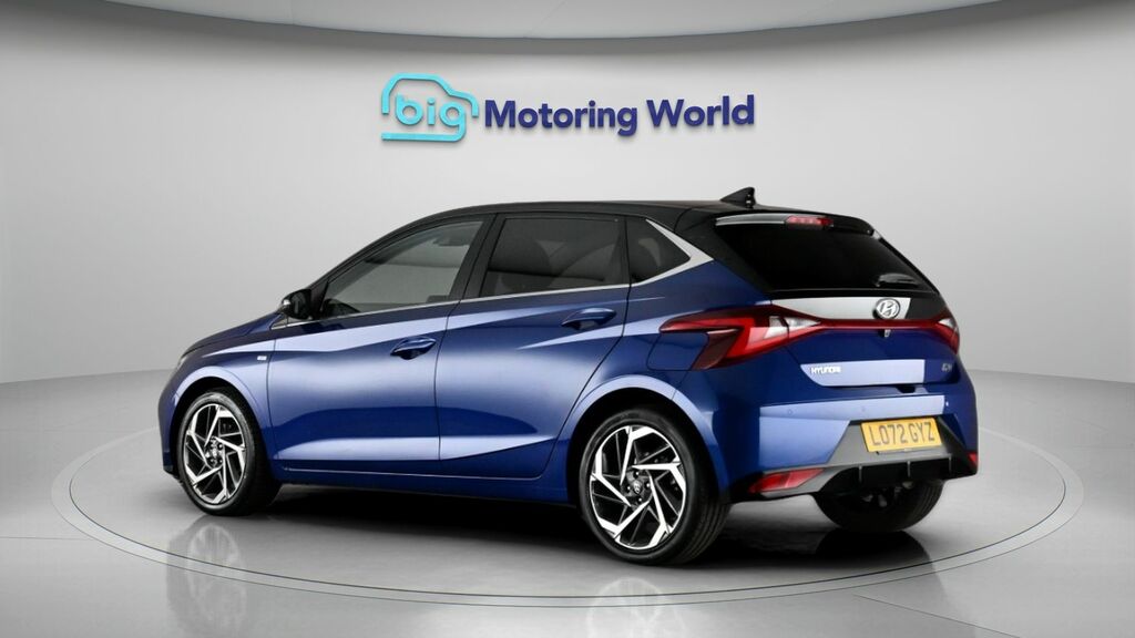 Hyundai I20 Ultimate LO72GYZ Blue #5