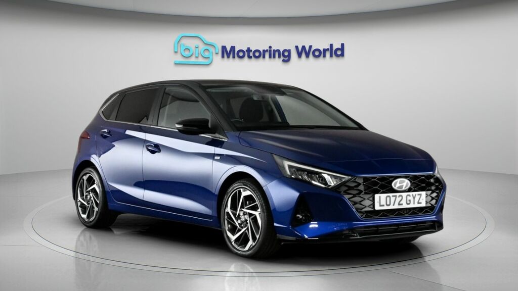 Hyundai I20 Ultimate Blue