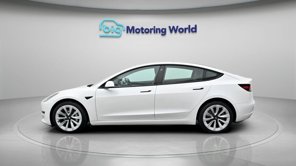 Tesla Model 3 3 Model 3 Rwd White #4