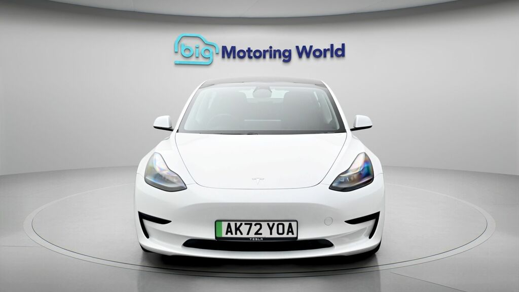 Tesla Model 3 3 Model 3 Rwd White #2