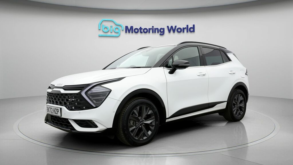 Kia Sportage Gt-line S BK72HZP White #3