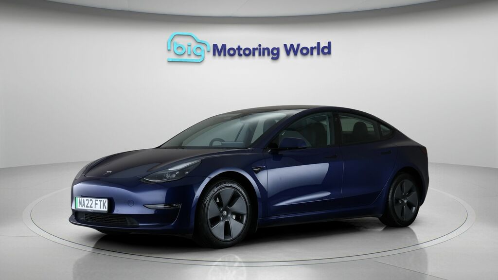 Tesla Model 3 Long Range MA22FTK Blue #3