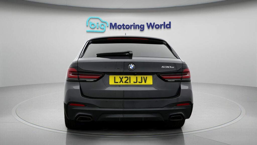 BMW 5 Series M Sport LX21JJV Grey #6