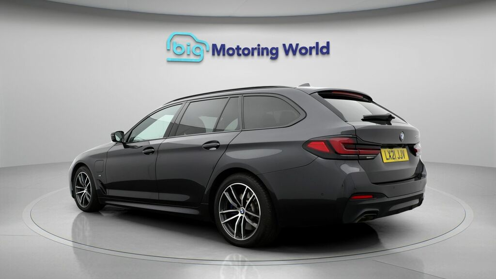 BMW 5 Series M Sport LX21JJV Grey #5