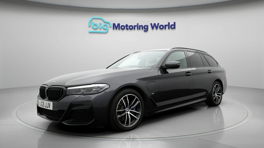 BMW 5 Series M Sport LX21JJV Grey #3