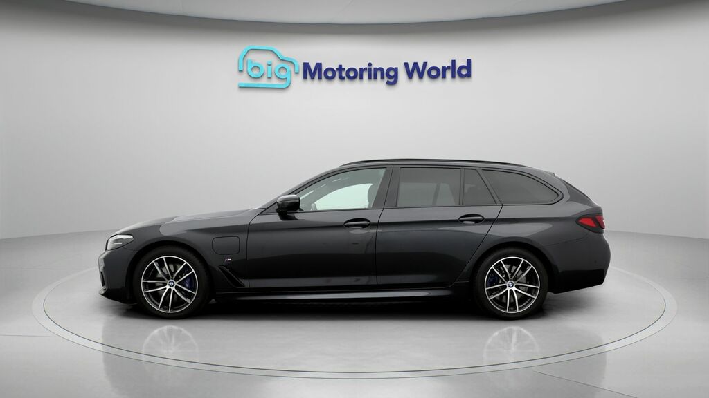 BMW 5 Series M Sport LX21JJV Grey #4
