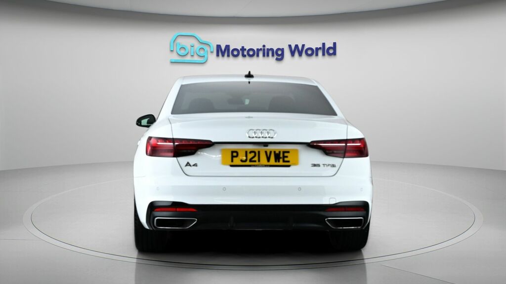 Audi A4 Black Edition PJ21VWE White #6