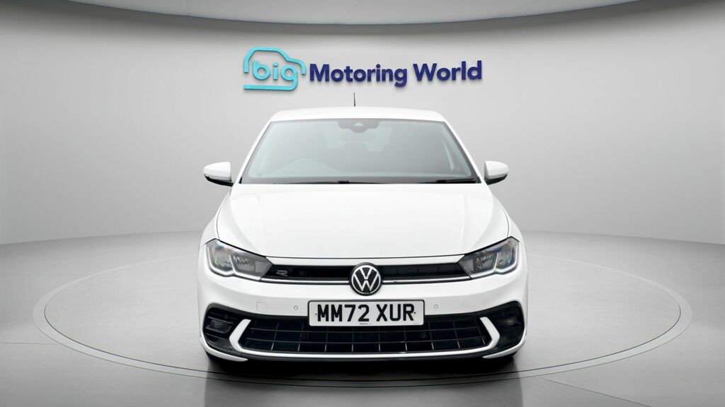 Volkswagen Polo R-line MM72XUR White #2