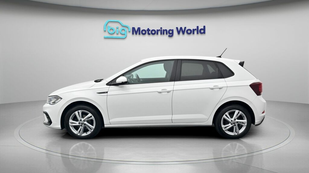 Volkswagen Polo R-line MM72XUR White #4