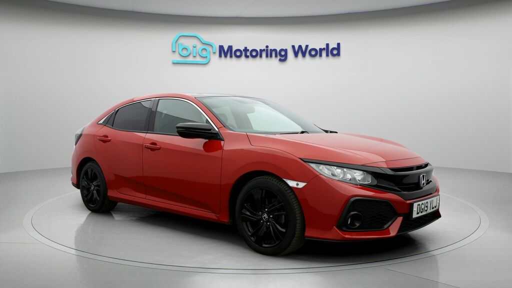 Honda Civic Ex Red