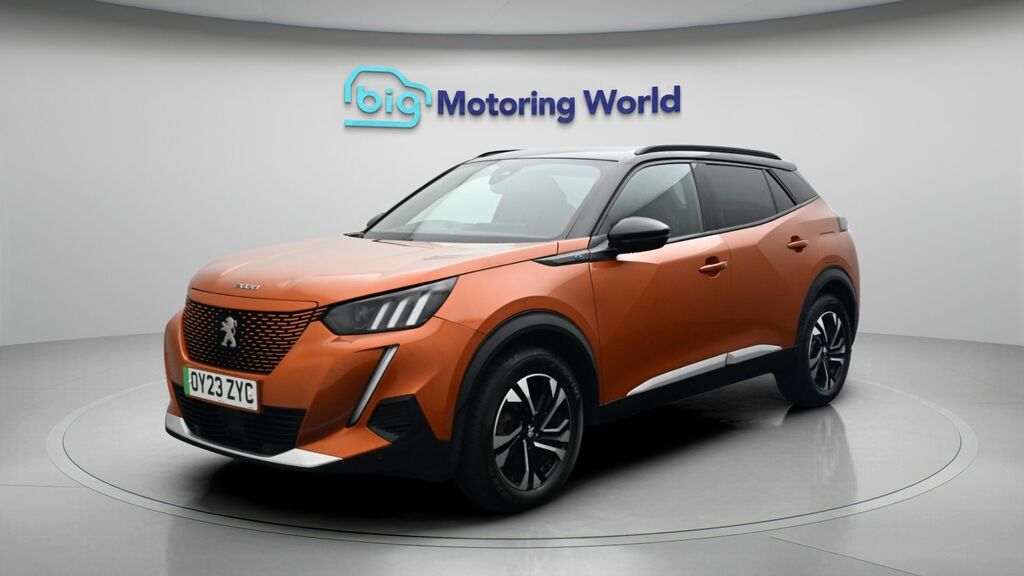 Peugeot e-2008 Gt OY23ZYC Orange #3