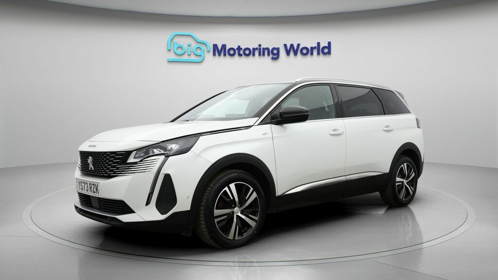 Peugeot 5008 Gt White #3