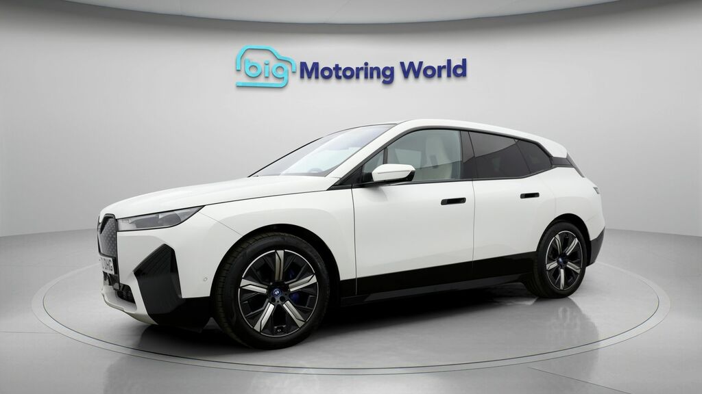 BMW iX M Sport Edition White #3