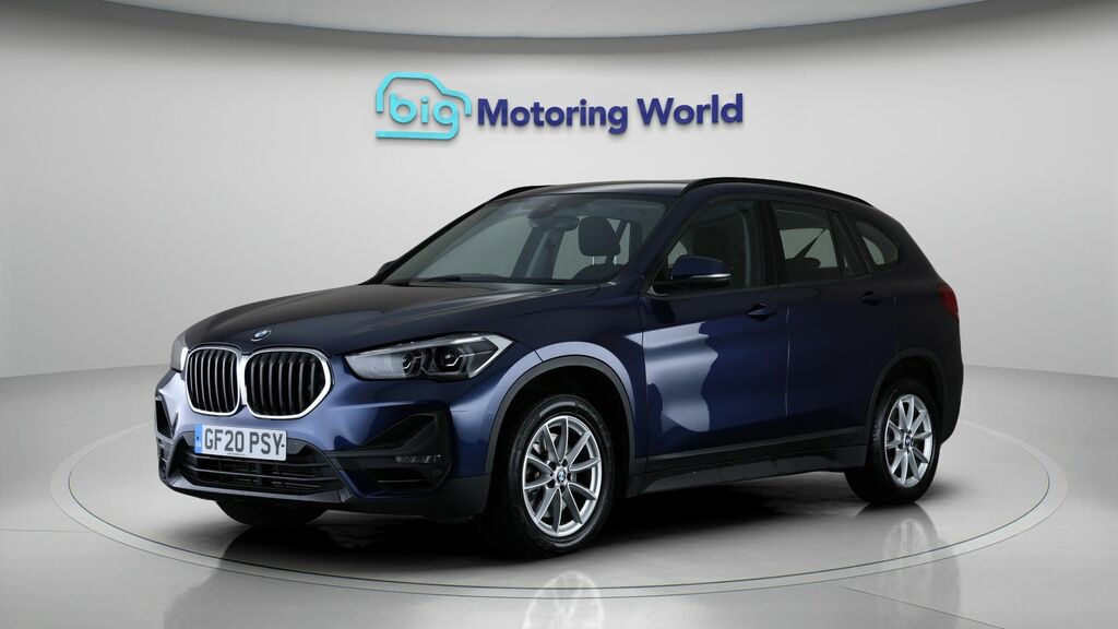 BMW X1 Se Blue #3
