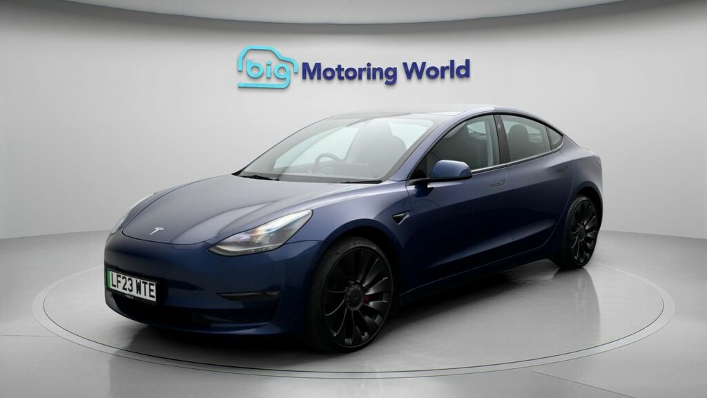 Tesla Model 3 Performance Blue #3