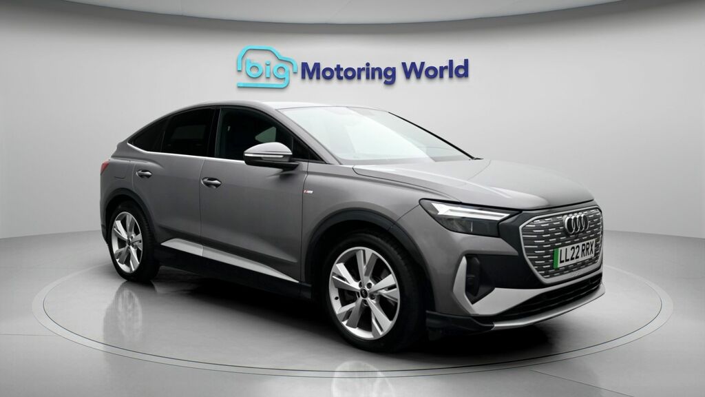 Audi Q4 E Tron S Line Grey