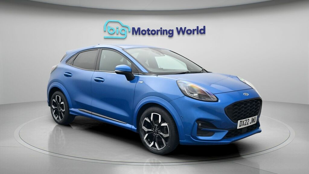 Ford Puma St-line X Blue