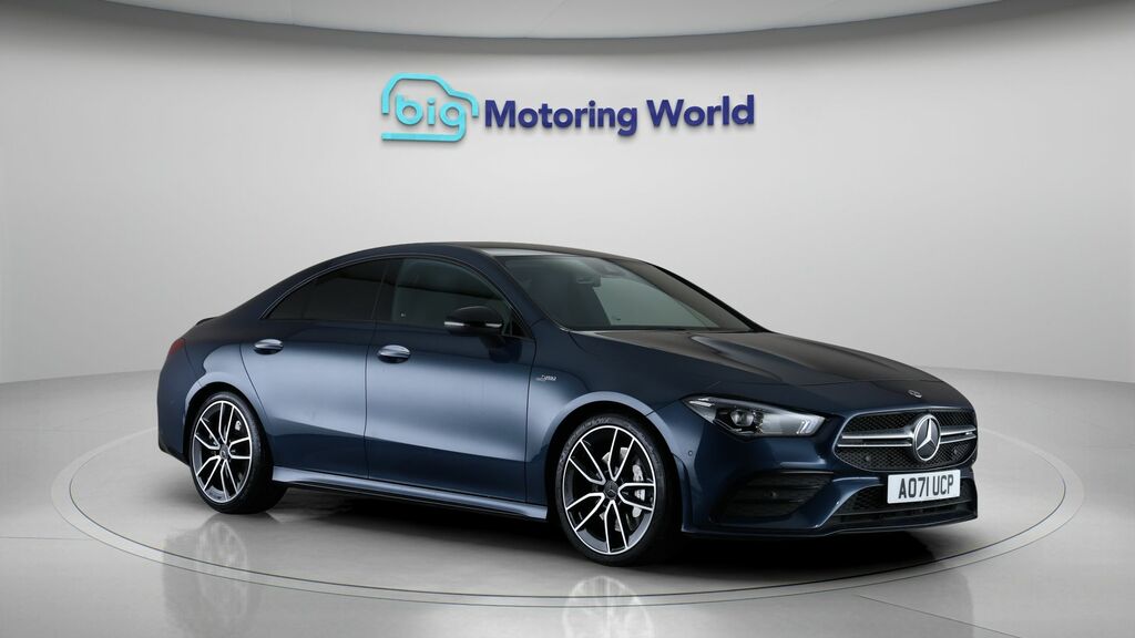 Mercedes-Benz CLA Class Amg Blue