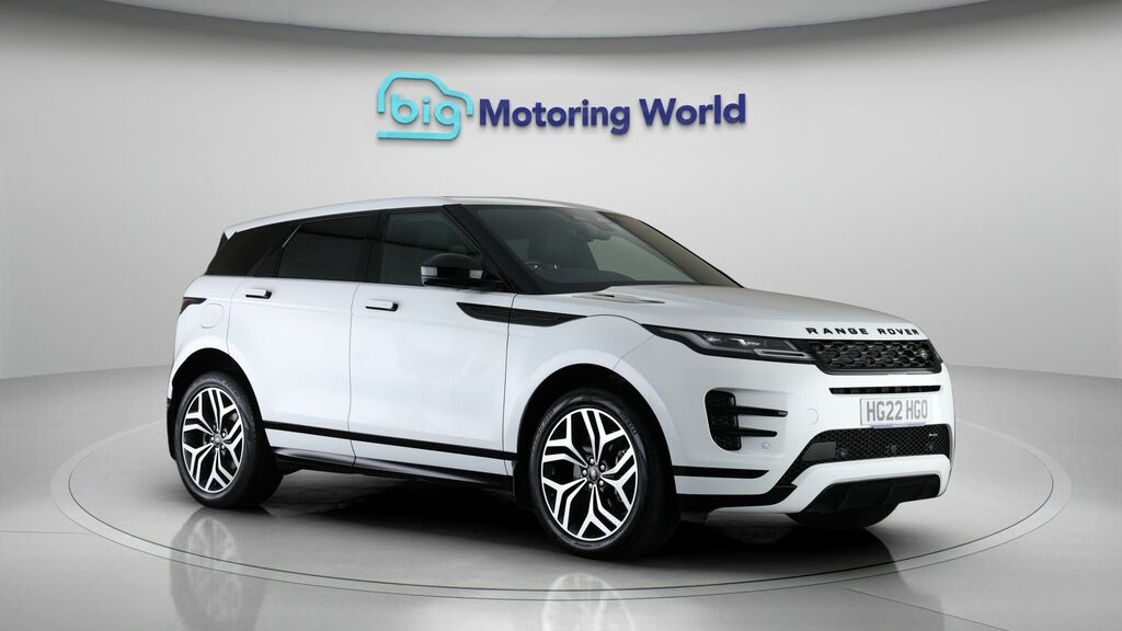 Land Rover Range Rover Evoque R-dynamic Hse HG22HGO White
