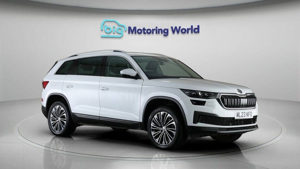 Skoda Kodiaq Se L Executive White