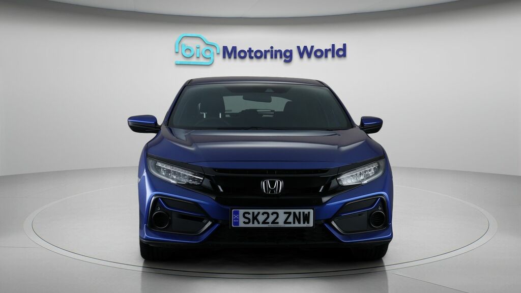 Honda Civic Se Blue #2