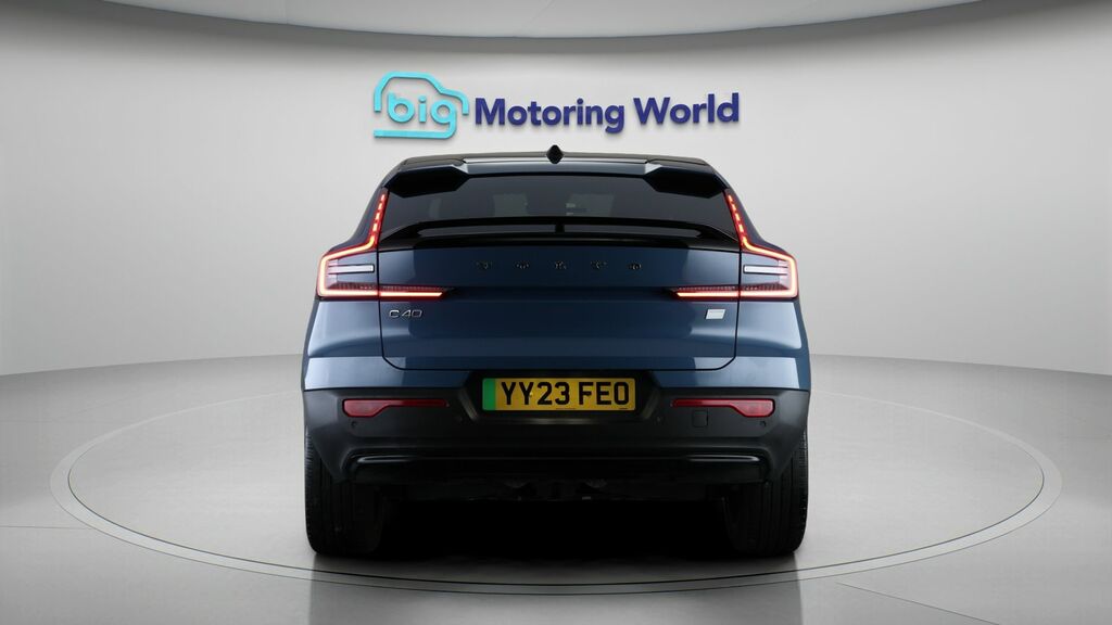 Volvo C40 Plus Blue #6