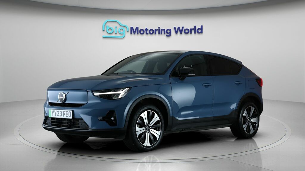 Volvo C40 Plus Blue #3
